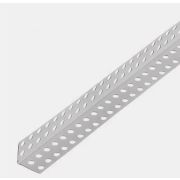 Угол ПВХ перфорированный прямой 25х25мм, 3 м //BauTex