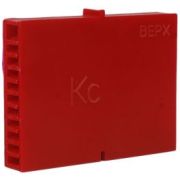 Вентиляционная коробочка КРАСНАЯ, 120*60