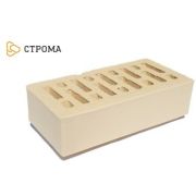 Кирпич Строма облицовочный Слоновая кость гладкий 250х120х65мм М150 1НФ (480)